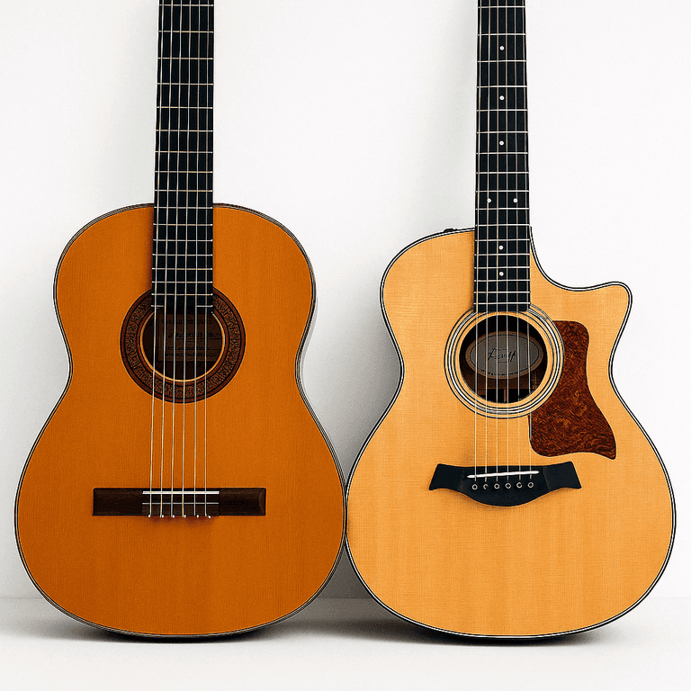 Wat is het verschil tussen een western en een klassieke gitaar?