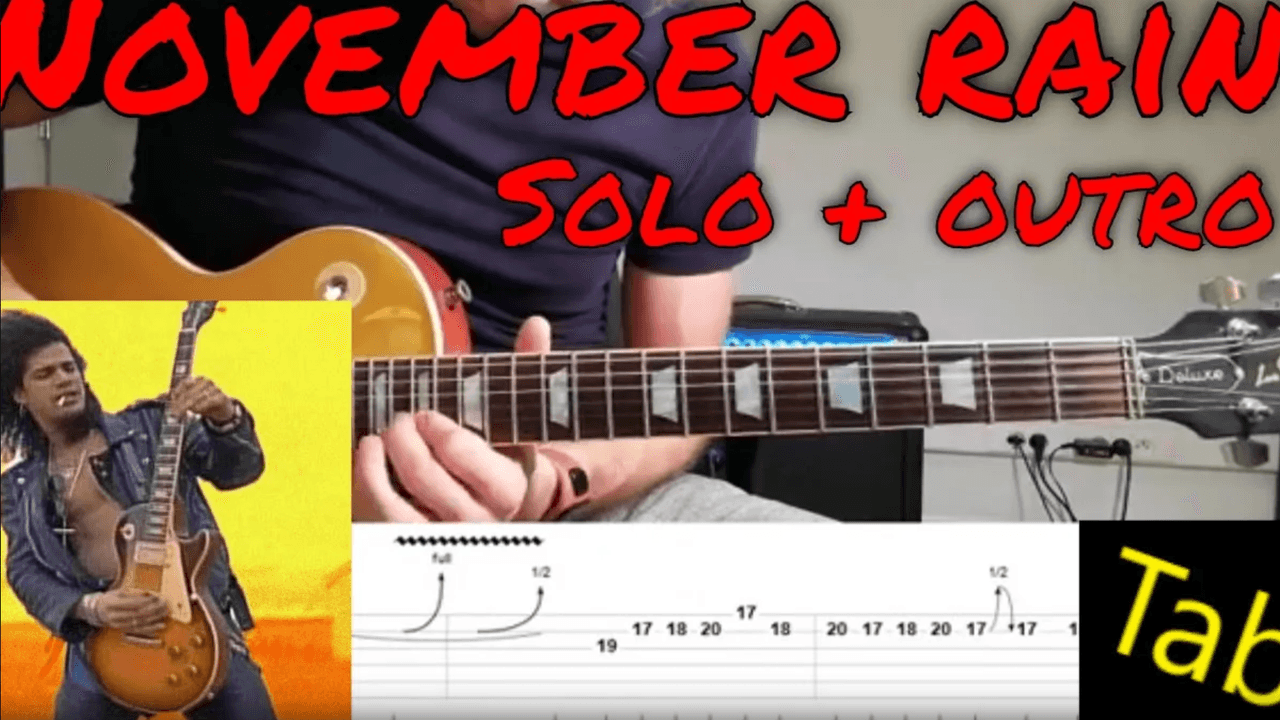 November Rain solo cover Ben Boeckx