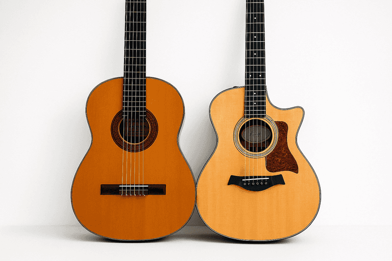 Wat is het verschil tussen een western en een klassieke gitaar?